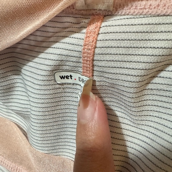 Lululemon Peach Wet Dry Warm Run Stride Tech Top
#162 - Picture 6 of 6